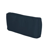 Outsunny Lot de 14 Housses de Rechange Coussins Salon de Jardin - 6 Housses Coussin d'assise, 8 Housses Coussin Dossier Bleu(m-9)