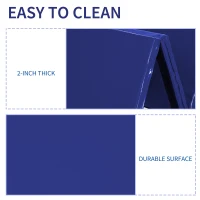 Outsunny - Tappeto da ginnastica Materassino da palestra Tappetino fitness(m-7)