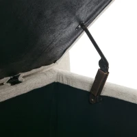 L-Shaped Sectional Sofa with Removable Storage Ottoman and 2 Pillows, Fabric Upholstery, 204L x 68W x 69H cm, Beige(m-12)