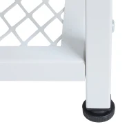 Modern Shoe Storage Bench with Padded Cushion and LED Lights, Entryway Organiser with Adjustable Shelves, 100L x 38W x 60H cm, White(m-13)