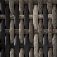 Outsunny Outdoor PE Rattan Corner Sofa, Garden Wicker Furniture Single Sofa Chair w/ Cushions, Deep Grey(m-10)