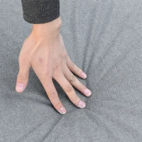 Outsunny 5 PCs PE Rattan Wicker Corner Sofa Set Bonzer Outdoor Conservatory Furniture Lawn Patio Tea Table Footstool w/ Cushion - Grey(m-13)