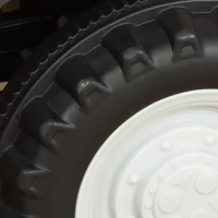 HOMCOM tractor pentru copii ride-on 91x29x44 cm, roz(m-12)