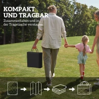 Outsunny Wodoodporny Dywan Zewnętrzny Wytrzymały na Warunki Atmosferyczne, z Boho-Style, do Domu, Balkonu(m-4)