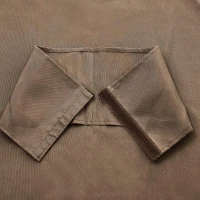 Outsunny 4 Paredes Laterais para Tenda 302x205 cm Laterais para Tenda Universal com Ganchos e Argola em C para Jardim Terraço Marrom(m-8)