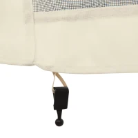 Outsunny Plasa de Tantari pentru Corturi cu Perdele de Rezerva Universale cu Balamale, 302x207cm - Negru / Bej(m-12)