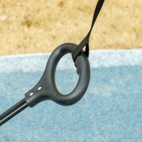 PawHut Passeggino per Cani Pieghevole con Borsa e Cuscino, in Acciaio e Tessuto Oxford, 53x45x28 cm, Blu Scuro(m-9)