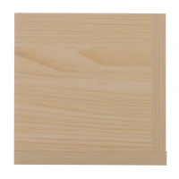 HOMCOM Wall Mount 84 CD / 56 DVD/Blu-ray/ Media Storage Rack 4 Cubes, Wooden Shelf Organiser Unit Bookcase Display, Set of 2, Natural Wood Finish(m-7)