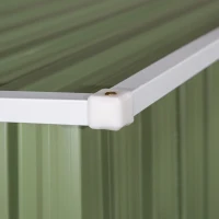 Outsunny Magazie pentru Unelte Sopron din Otel Impermeabila 142x84x189cm(m-9)