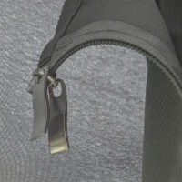 Outsunny 3(M)x3(M) Garden Gazebo Double Top Outdoor Canopy Patio Event Party Wedding Tent Backyard Sun Shade with Netting - Grey(m-15)