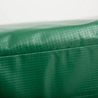HOMCOM Cobertura de Proteção Ø244 cm de Borda de Trampolim Espuma de Proteção para Trampolim para Exterior Verde(m-8)