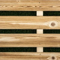 Outsunny Hochbeet Pflanzkasten Kräuterbeet Pflanzbeet Gemüse Blumenbeet Blumenkasten, Tannenholz 100x38,5x40 cm(m-10)