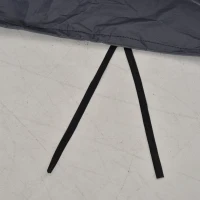 Outsunny Garden Furniture Cover, Waterproof Windproof 420D Heavy Duty Oxford Fabric    Rattan Furniture Cover, Rectangular Outdoor Table Chair Set Cover, 235 x 135 x 94cm(m-11)