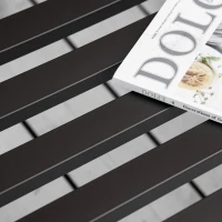 Outsunny Antique Style Outdoor Cast Iron Front Porch Bench Path Chair Seat Outdoor(m-11)