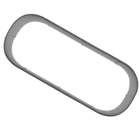 Outsunny Bac à plantes surélevé, jardin surélevé modulaire, bords protégés, design sans fond, 150 x 62 x 30 cm, Argent(m-5)