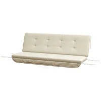 Outsunny Set de coussins pour balancelle Hollywood 170 cm Coussin de siège Coussin de balancelle Coussin de jardin Coussin de dossier Coussin latéral Beige(m-1)