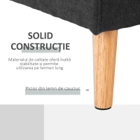 HOMCOM Canapea Coltar 3 Locuri cu sezlong Reversibil(m-7)