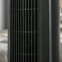 HOMCOM Ice Cooling Tower Fan, Water Conditioner Evaporative Air Cooler Unit with 4 Modes, 3 Speed, Remote Control, Timer, Oscillating for Home Bedroom, Black(m-13)