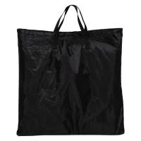 Outsunny Strandliege Sonnenliege Gartenliege, klappbar, verstellbare Rücklehne, Seitentasche, 48 cm x 134 cm x 33-43 cm, Schwarz(m-9)