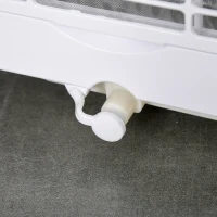 HOMCOM 9000 BTU Air Conditioning Unit, 3-in-1 Portable Air Conditioner, Dehumidifier, Cooling Fan with Remote, LED Display, 2 Speeds, 24H Timer, Window Venting Kit, 18m²(m-12)