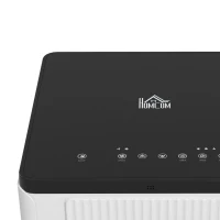 HOMCOM 9,000 BTU App-Controlled Mobile Air Conditioner, 20m² Radius - White(m-11)