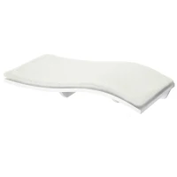 PwaHut Kletterwand Katzen Katzen Kletterwand Katzenbett Wand Katzenregal, Wand Katzenmöbel bis zu 4,5 kg, Weiß(m-10)
