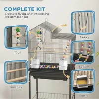 PawHut Colivie pentru Pasari cu Piedestal 120 cm(m-4)