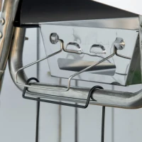 Outsunny Charcoal BBQ Grill - Black(m-8)