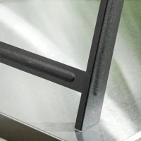 Outsunny Foldable Charcoal Grill - Black(m-9)