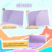 AIYAPLAY Castillo Hinchable con Tobogán Inflador y Bolsa de Transporte Estacas y Parches de Reparación Diseño Multicolor(m-5)