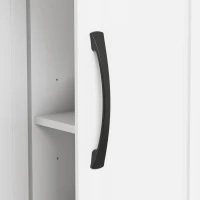 HOMCOM Isla de Cocina con Encimera de Madera de Caucho con Cajones Armarios y Ruedas con Freno 111x44,5x90,5 cm Blanco y Roble(m-9)