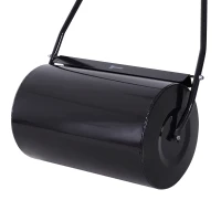 DURHAND Rolo de Jardim 38L de Aço preenchido com água ou Areia Φ32x50cm Cabo destacável(m-8)