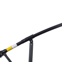 Outsunny 3m Banana Umbrella Parasol, Offset Cantilever Parasol Umbrella with Cross Base, Cream White(m-11)