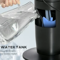 HOMCOM Torenventilator, Airconditioner met 4 Modi, 3 Snelheden, Timer, Kunststof(m-6)