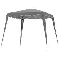 Outsunny 2.5 x 2.5M Pop up Garden Tent - Grey(m-11)