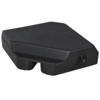 Outsunny Base para Sombrilla de Ø48 mm con 4 Pesos Rellenables de Agua o Arena de 60L Soporte de Sombrilla en Forma de Cruz con Tubo de Acero 80x80x56 cm Negro(m-8)