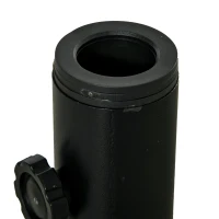 Outsunny Soporte de Parasol para Suelo de Cemento con 2 Botones de Bloqueo y 4 Tornillos de Expansión Base de Sombrilla para Palo de Paraguas de 34/38/48mm 12x12x30 cm Negro(m-7)