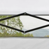 Outsunny Cenador Plegable 220x220x200 cm con 1 Pared Lateral Bolsa de Transporte Impermeable y Protección UV50+ Blanco(m-9)