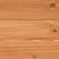 Outsunny Jardinera de Madera con 2 Ganchos para Colgar para Cultivos Plantas Flores al Exterior 91x18x16,5 cm Natural(m-8)