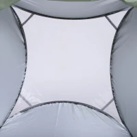 Outsunny Tienda de Ducha Pop-Up Tienda de Privacidad Portátil Tienda Instantánea  con Bolsa de Transporte para Baño Vestuario Cambiador 120x120x190 cm Verde(m-9)