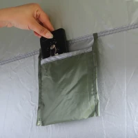 Outsunny Tienda de Ducha Pop-Up Tienda de Privacidad Portátil Tienda Instantánea  con Bolsa de Transporte para Baño Vestuario Cambiador 120x120x190 cm Verde(m-5)