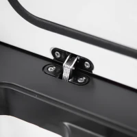 Outsunny Nevera Portátil Compresor 40L Congelador de Coche 12/24V CC hasta -22 ℃ con Pantalla Táctil y Asas Plegables para Barco Camión 67,2x36x40,5 cm Gris y Negro(m-8)