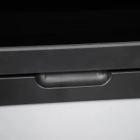 Outsunny Nevera Portátil Compresor 40L Congelador de Coche 12/24V CC hasta -22 ℃ con Pantalla Táctil y Asas Plegables para Barco Camión 67,2x36x40,5 cm Gris y Negro(m-9)