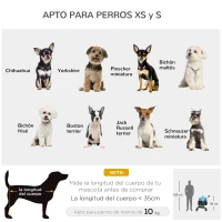 PawHut Carrito para Perros Pequeños 3 en 1 con Vagón Desmontable Cesta de Almacenaje Correas de Seguridad y Cojín Azul(m-4)