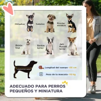 PawHut Carrito para Perros Pequeños 3 en 1 con Vagón Desmontable Cesta de Almacenaje Correas de Seguridad y Cojín Rosa(m-4)