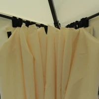 Outsunny Cenador de Jardín 4x3m Pabellón con Techo Doble Transpirable y 4 Cortinas Laterales Extraíbles Carpa de Acero Anti-UV Gazebo para Fiestas Bodas Eventos al Aire Libre Crema(m-8)