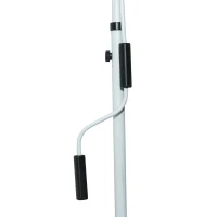 Outsunny Toldo Manual Retráctil 200x150x170-280 cm para Balcón y Terraza con Altura Ajustable con Manivela Verde(m-9)