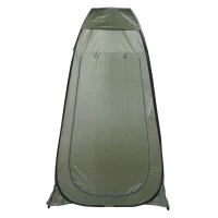 Outsunny Tienda de Ducha Pop-Up Tienda de Privacidad Portátil Tienda Instantánea  con Bolsa de Transporte para Baño Vestuario Cambiador 120x120x190 cm Verde(m-11)