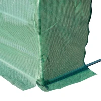 Outsunny Gewächshausfolie 6x3x2m, wasserdicht Gartenfolie mit UV Schutz, Folie aus PE, Abdeckplane für Gartenarbeit Treibhaus Folientunnel, Tunnelfolie für Außenbereich, Pflanzen, Grün(m-12)
