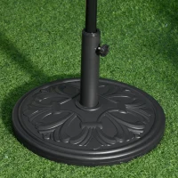 Outsunny parasolvoet 48 cm x 48 cm x 34 cm(m-9)